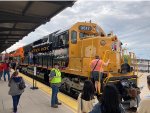 NP SD45 St Paul depot train days May 2022